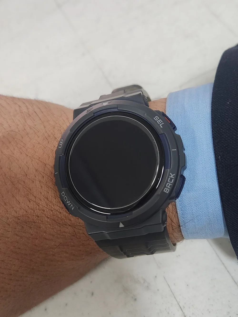 Amazfit Active Edge Smartwatch Midnight Pulse Like New